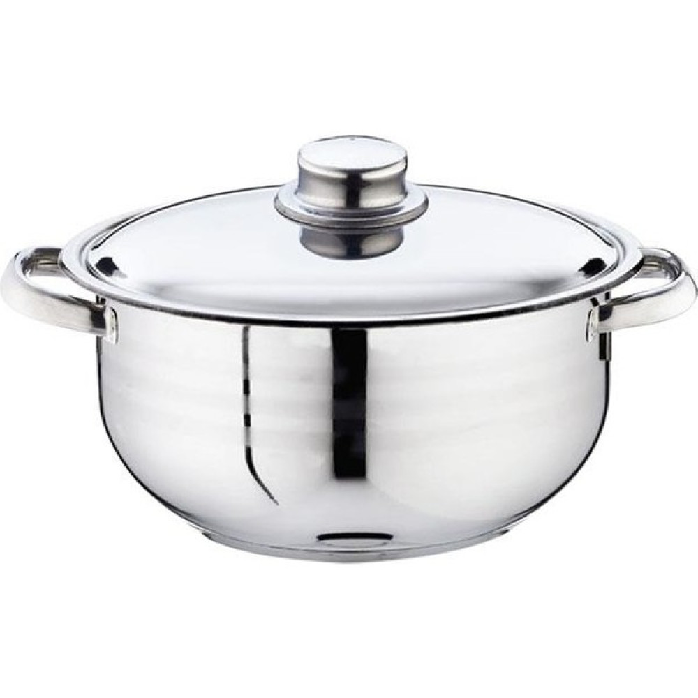 Saften Bestinox 24 cm Boru Kulplu Cam Kapaklı Çelik Derin Tencere-4.75 Lt Tencereler Fiyatı