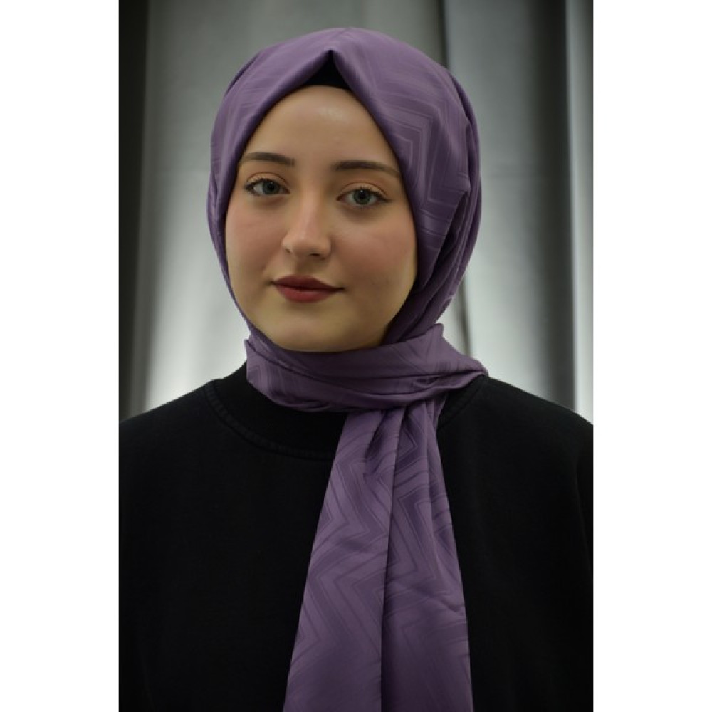 Saga Elina Desen Ipeksi Jakar Şal Lavanta Şal / Fular & Eşarp Fiyatı