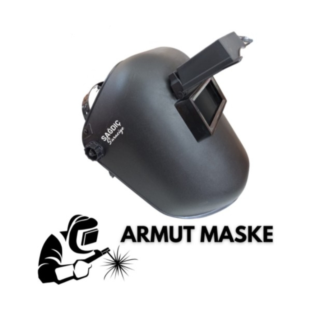 Sağdıç Saraciye Kaynakçı Armut Tip Baş Kaynak Maskesi Camsız Kaynak Makineleri Fiyatı
