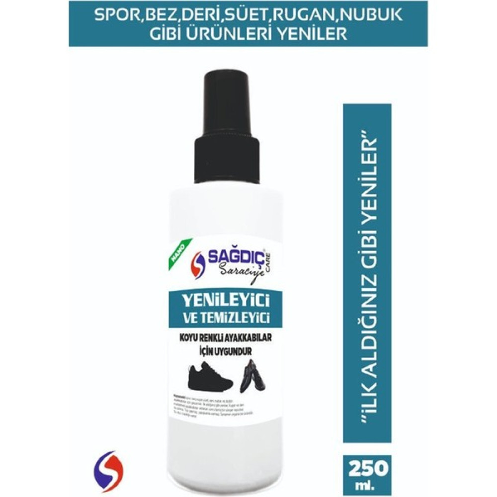 Sağdıç Saraciye Spor ve Süet Ayakkabı Yenileyici ve Temizleyici 100ML Sprey Kadın Ayakkabıları Fiyatı