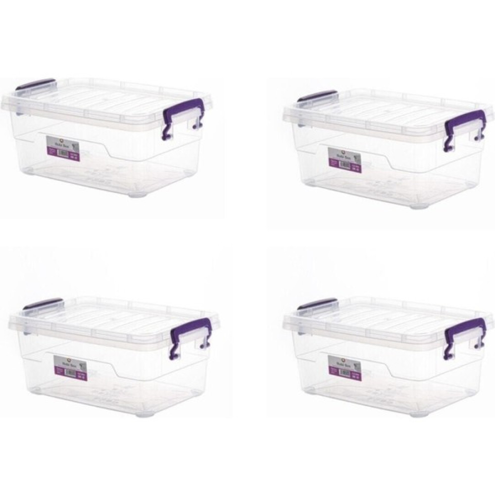 Sağlam Plastik Hobi Box Yatay Saklama Kabı 4'lü Set (4x3,5 Lt) Oto Boyaları Fiyatı