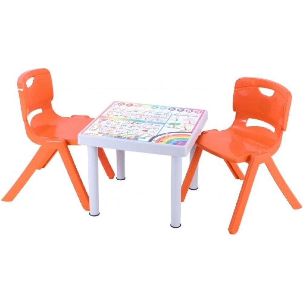 Sağlam Plastik Mandella Rubi Türkçe Desenli Çocuk Masası 2 Adet Nova Büyük Çocuk Koltuk(Yurt Dışından) Bebek Odası Tekstili Fiyatı