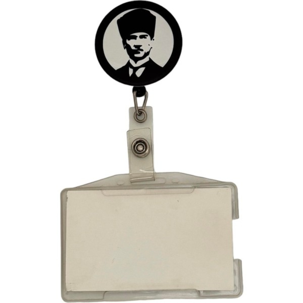 Sağlıkçı Shopping Atatürk Temalı Metal Yoyo Kartlık Yoyo Yaka Kartlığı Sekreterlik Fiyatı
