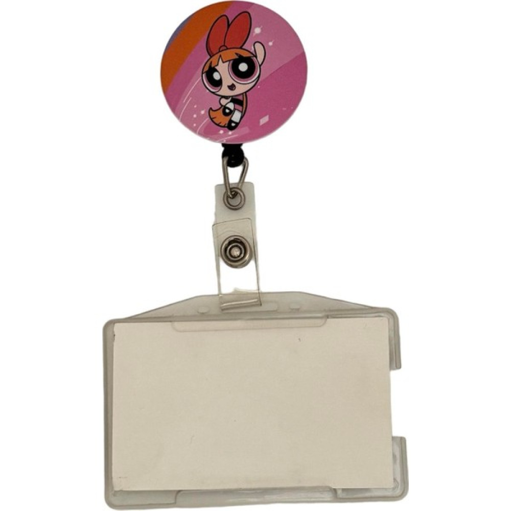 Sağlıkçı Shopping Powerpuff Girls Blossom Temalı Metal Yoyo Kartlık Yoyo Yaka Kartlığı Sekreterlik Fiyatı
