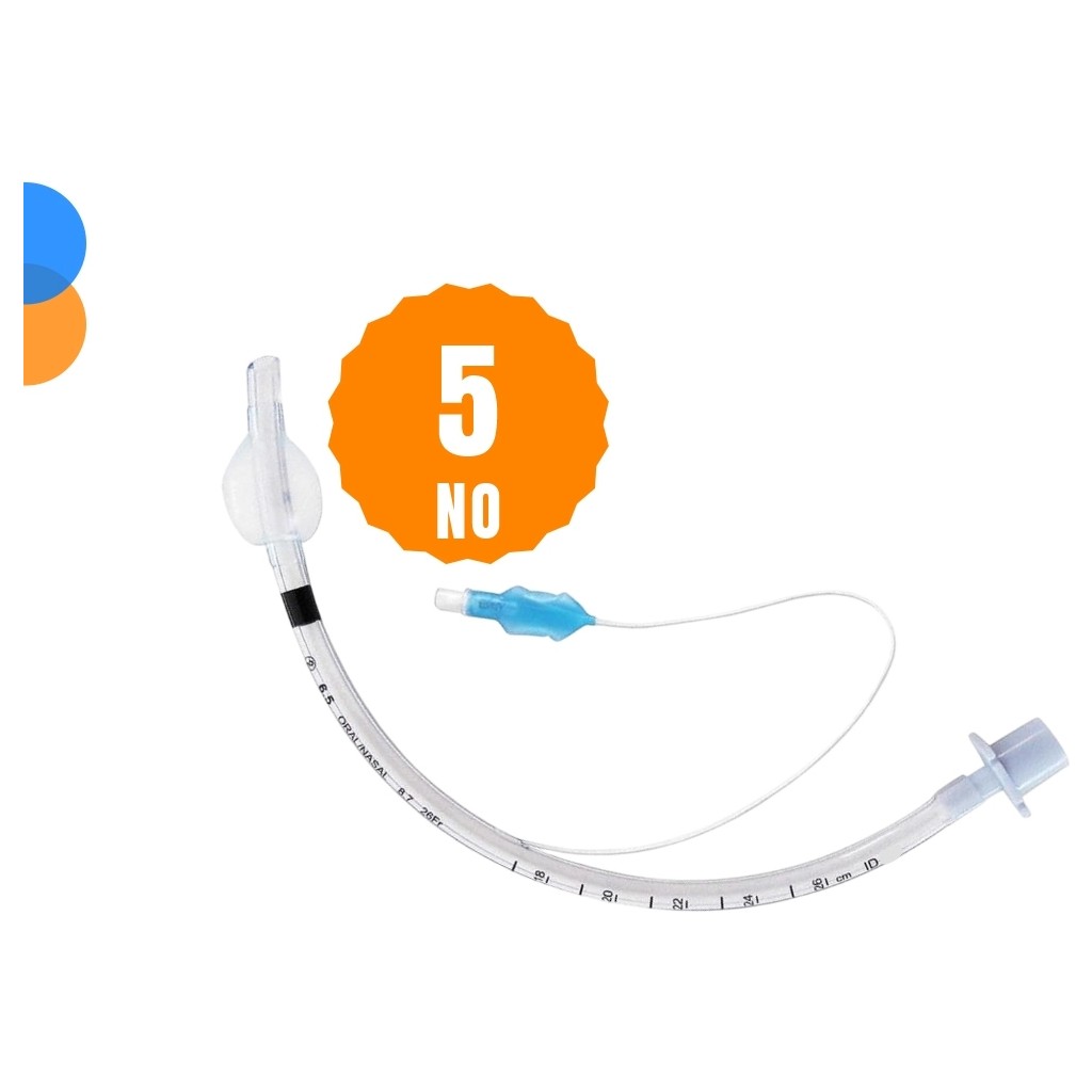 Sağlıklı Yaşam Entübasyon Tüpü (Endotrakeal Tüp) Kaflı (Balonlu) No: 5 Diğer Fiyatı