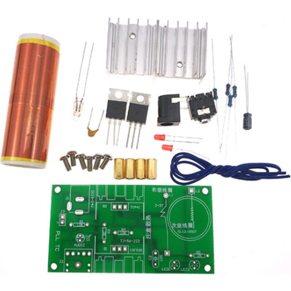 Sagrado 1 Takım Mini Tesla Bobini Kiti 15W Mini Müzik Tesla Bobini Plazma Hoparlör Tesla Kablosuz Iletim Dc 15-24V Dıy Kitleri (Yurt Dışından) Cep Telefonu Kablosu Fiyatı