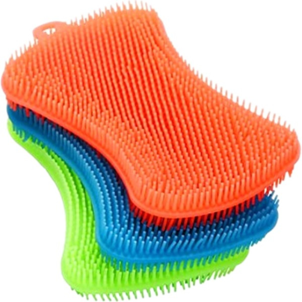 Sagrado Adet Silikon Bulaşık Yıkama Fırçası Tencere Tava Sünger Scrubber Silikon Ovma Pedi Meyve Saksısı Tava Yıkama Fırçaları (Yurt Dışından) Temizlik Malzemeleri Fiyatı