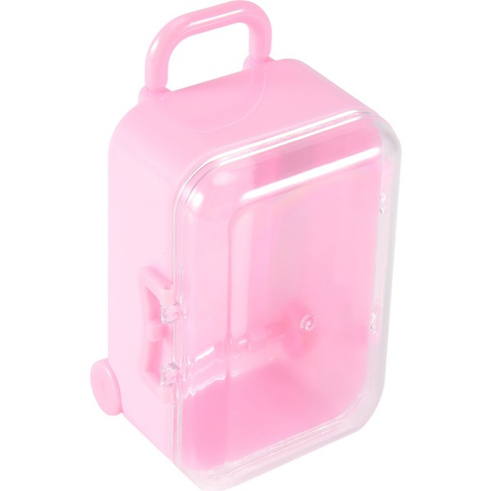 Sagrado Pembe Mini Rulo Seyahat Bavul Şeker Kutusu Kişilik Yaratıcı Düğün Şekeri Kutusu Bagaj Tekerlekli Çanta Şeker Oyuncak Küçük Saklama Kutusu (... Eşya Saklama Kutusu Fiyatı