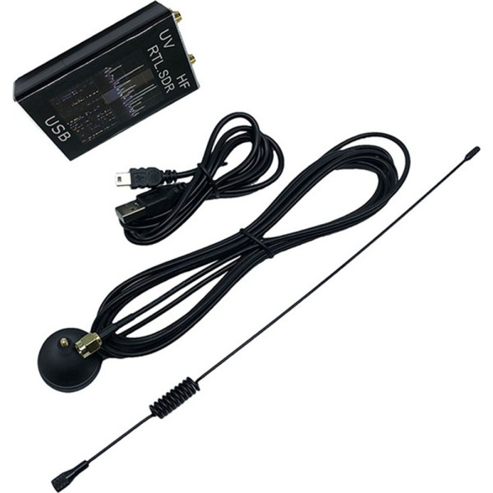 Sagrado Radyo Alıcısı 100KHZ-1.7GHZ Tam Bant Uv Hf Rtl-Sdr USB Tuner Rtlsdr USB Dongle ile RTL2832U R820T2 Rtl Sdr Alıcı (Yurt Dışından) - Siyah Prizler Fiyatı
