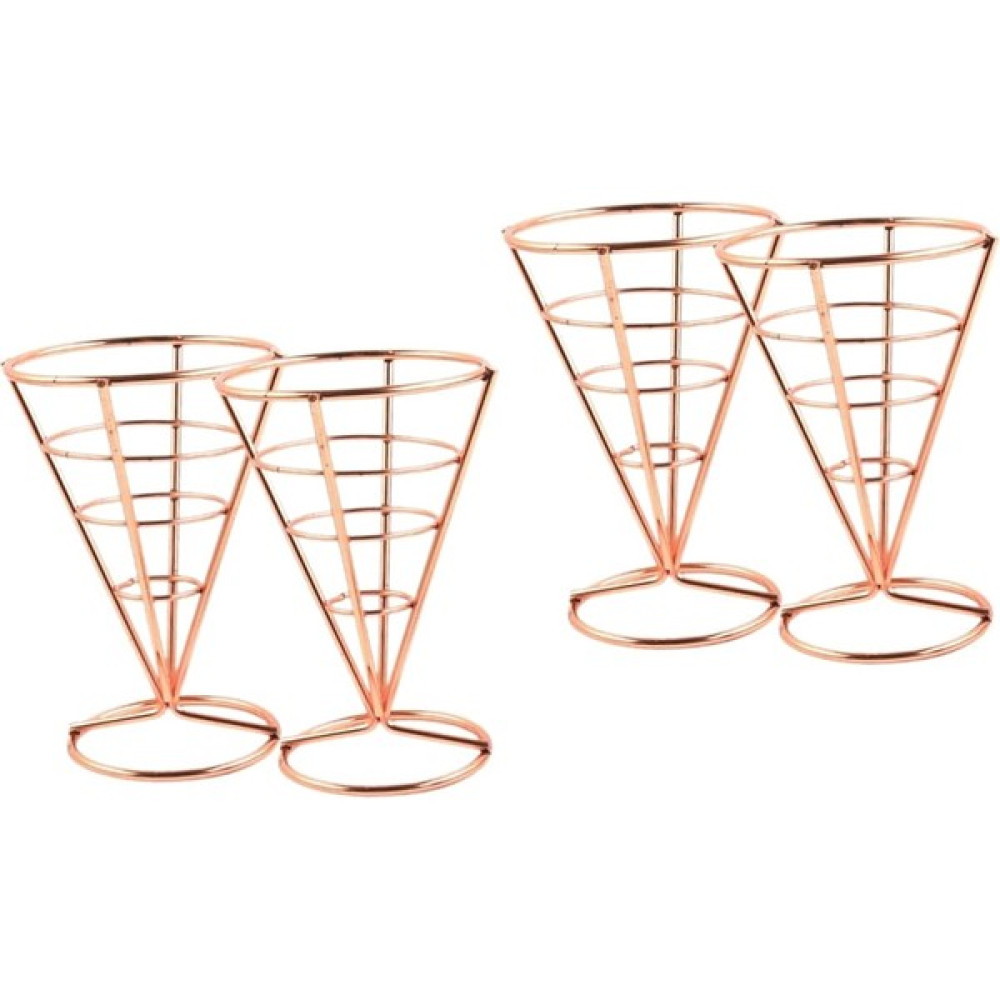 Sagrado Stand Tavuk Külahı Kızarmış Patates Rafları Için 4 Adet Mutfak Tutucu Tel (Yurt Dışından) - Beyaz - Kitchen Racks & Shelves Duvar Rafı Fiyatı