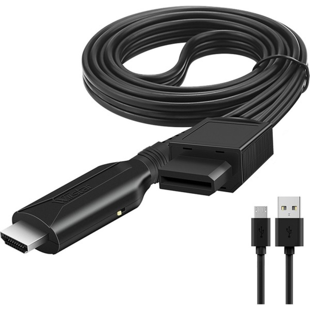 Sagrado Wııstar Wıı - HDMI Uyumlu Dönüştürücü Kablo Wii 2 Hdtv Monitör Ekranı Için HDMI Uyumlu Wii - HDMI Uyumlu Adaptör (Yurt Dışından) HDMI Kablo Fiyatı