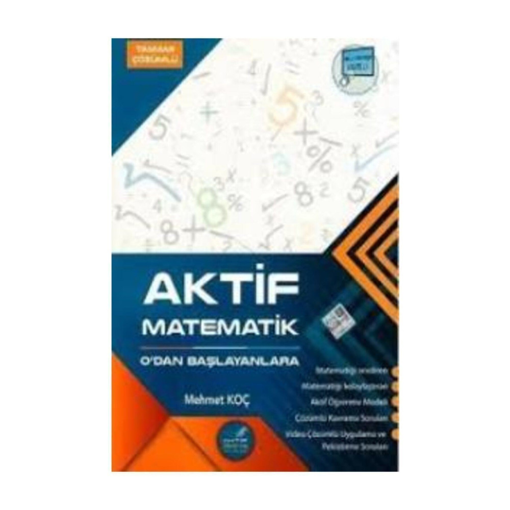 ŞAH Aktif Öğrenme Tyt Aktif Matematik 0 Dan Başlayanlara Ders Sınav Kitapları Fiyatı