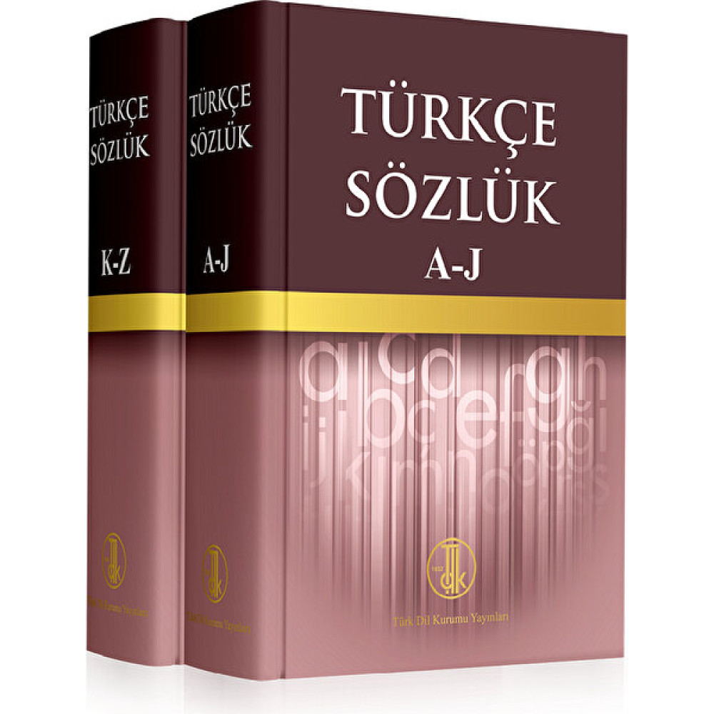 Sahaftik Türk Dil Kurumu Türkçe Sözlük 1-2 Cilt (Ciltli) Sözlük İmla Kitapları Fiyatı