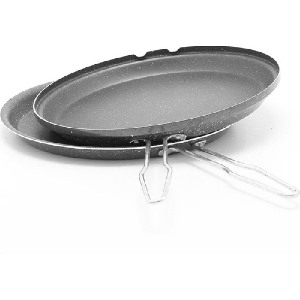 Şahane Çift Taraflı 32 cm Balık Menemen Krep Tavası Gri Tavalar Fiyatı