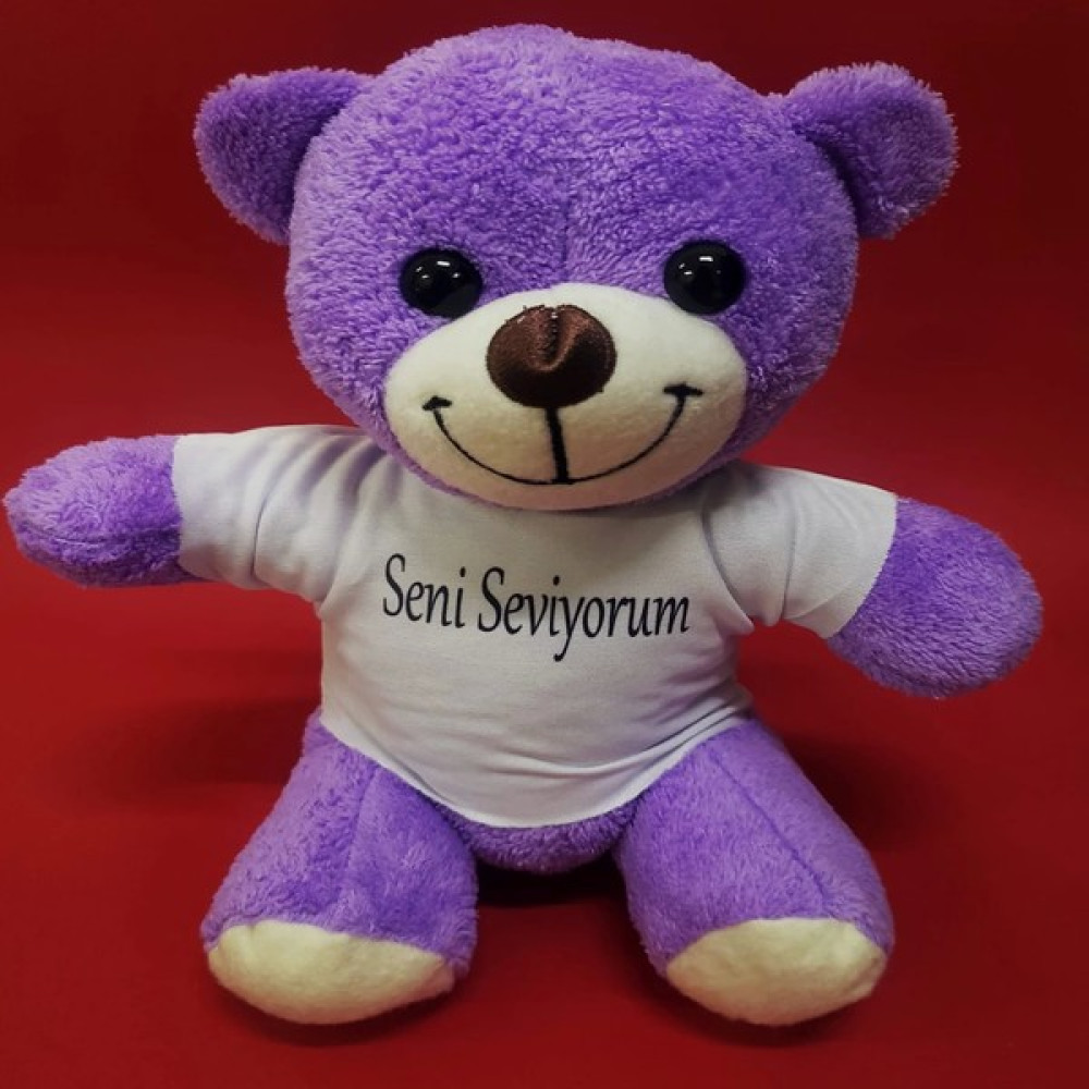 Şahbül Store Seni Seviyorum Tişörtlü Peluş Ayı - SHB6214-2902 Oto Boyaları Fiyatı