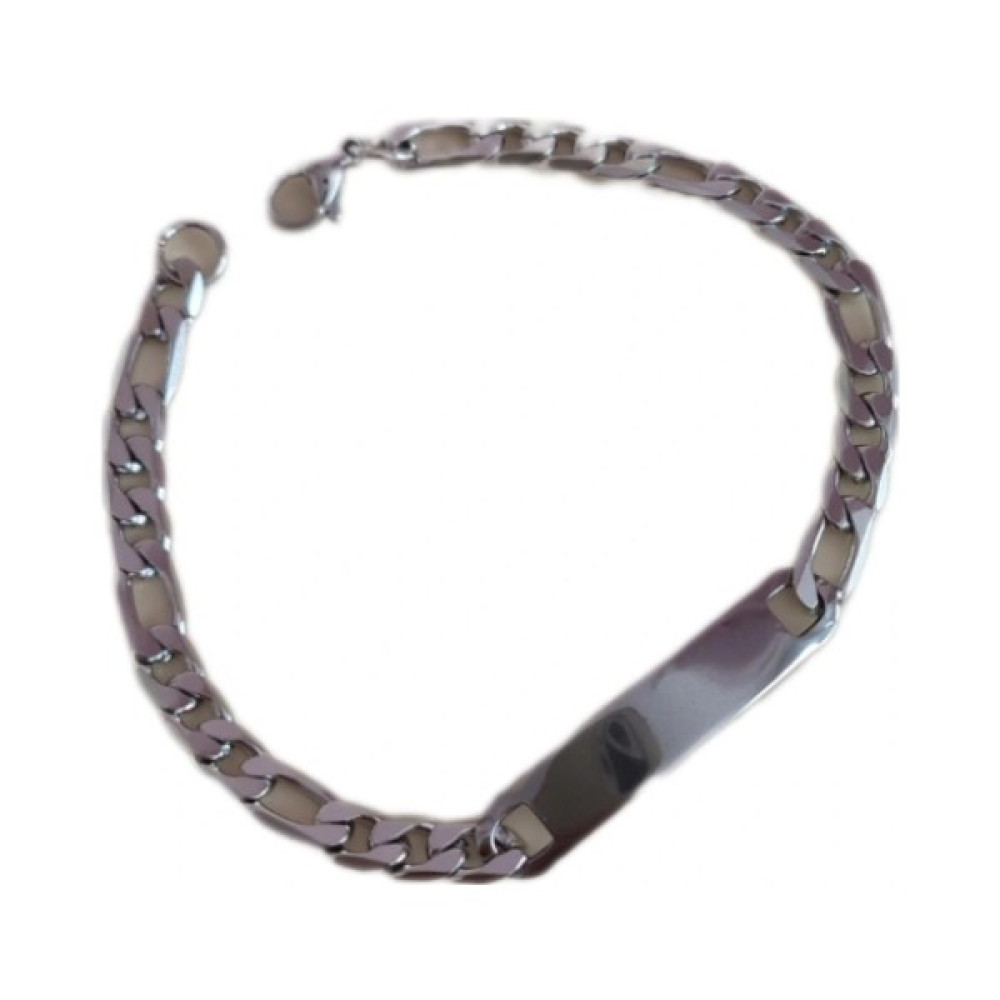 Sahi Aksesuar Kişiye Özel Isimli Çocuk Genç Çelik Bileklik Ayarlanabilir CB063 - 22 cm - Silver Saat ve Bileklik Aksesuarı Fiyatı