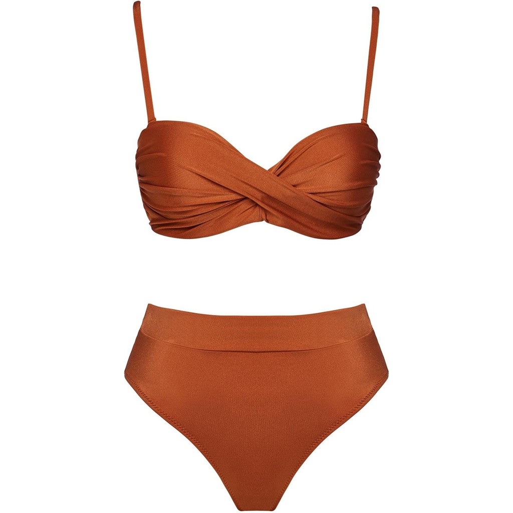 Sailor Moda Dönmeli Yüksek Bel Bikini Takım Kadın %80 Polyamide %20 Elastane Özel Tasarım SSD / Solid State Drive Fiyatı