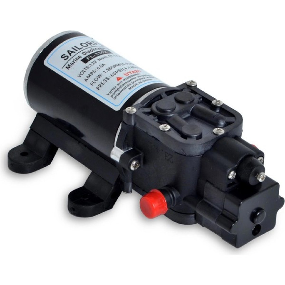 Saılorflo Hidrofor Su Pompası Diyafram 6lt/dk. 12V 60 Psi 4.14 Bar 0281 Su Motoru Fiyatı