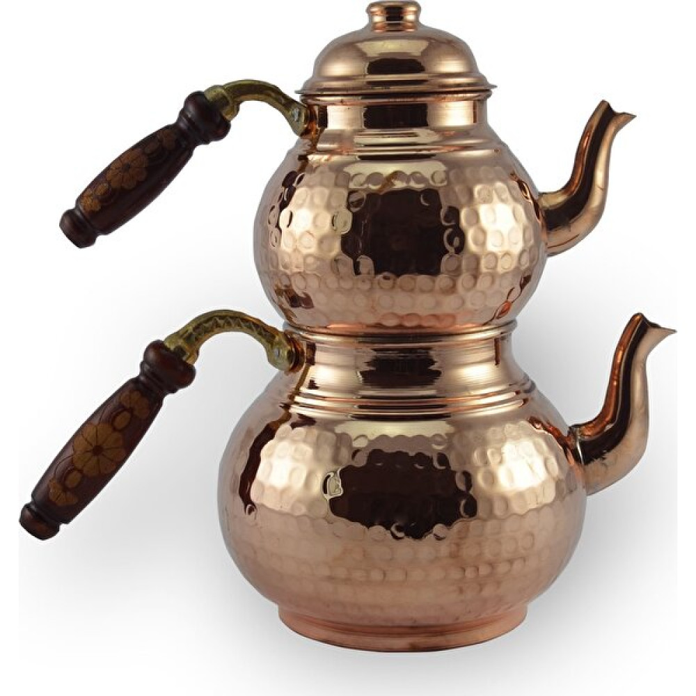 Saint Belisama Klasik Bakır Çaydanlık Büyük Boy Çay / Çaydanlık Setleri Fiyatı