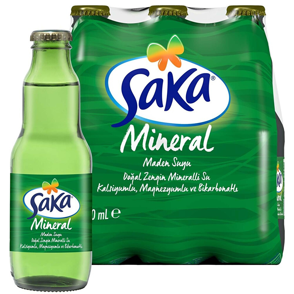 Saka Maden Suyu 6x200 ml Maden Suyu ve Soda Fiyatı
