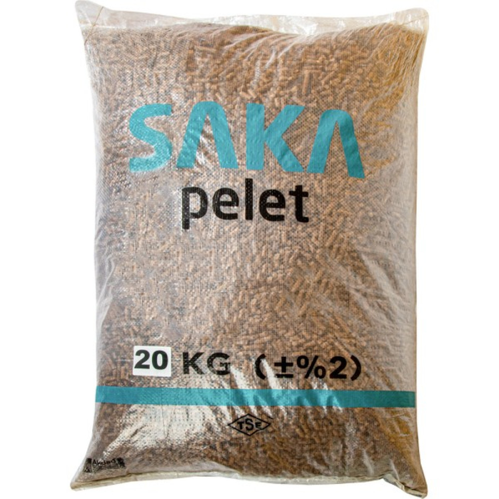 Saka Pelet Organik Çam Peleti Yakıtı 20 Kg (40 Lt) 6 mm Bahçe Mobilyası Fiyatı