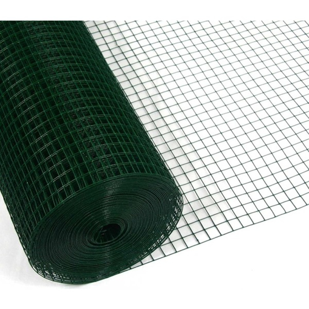 Şakir Hırdavat 1,5 x 10 Metre Pvc Kaplı Puntalı Yeşil Bahçe Kümes Çit Teli - Göz Aralığı 12 x 12 mm - 1,5 x 10 m Bahçe Çiti Fiyatı