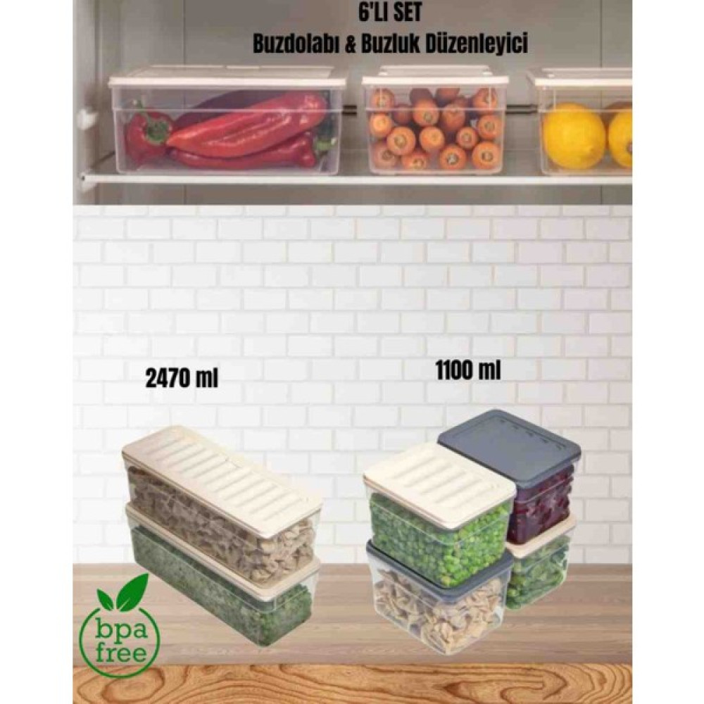 Saklama Kabı derin buzdolabı organizer set difriz uyumlu saklama kabı buzdolabı düzenleyici Saklama Kapları Fiyatı