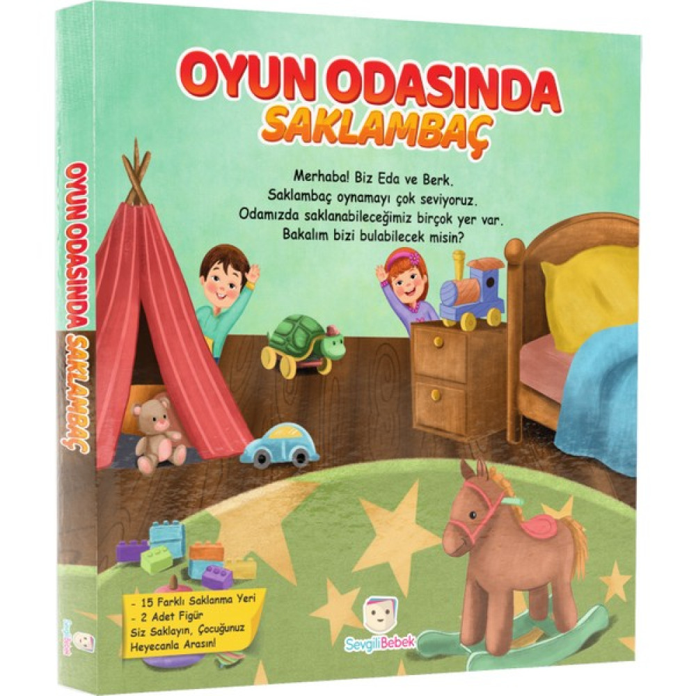 Saklambaç Kitabı - Oyun Odasında Okul Öncesi Eğitici & Öğretici Kitaplar Fiyatı