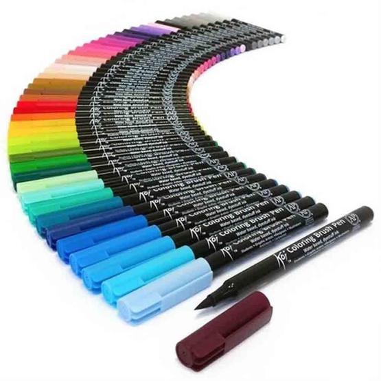 Sakura Koi Colour 48'li Fırça Uçlu Kalem Seti Teknik Çizim ve Grafik Kalemi Fiyatı
