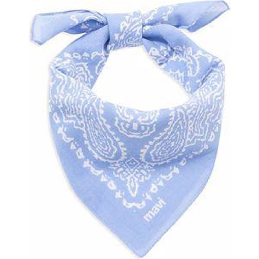 Şal Desenli Pamuk Bandana - Standart - Mavi Oto Boyaları Fiyatı