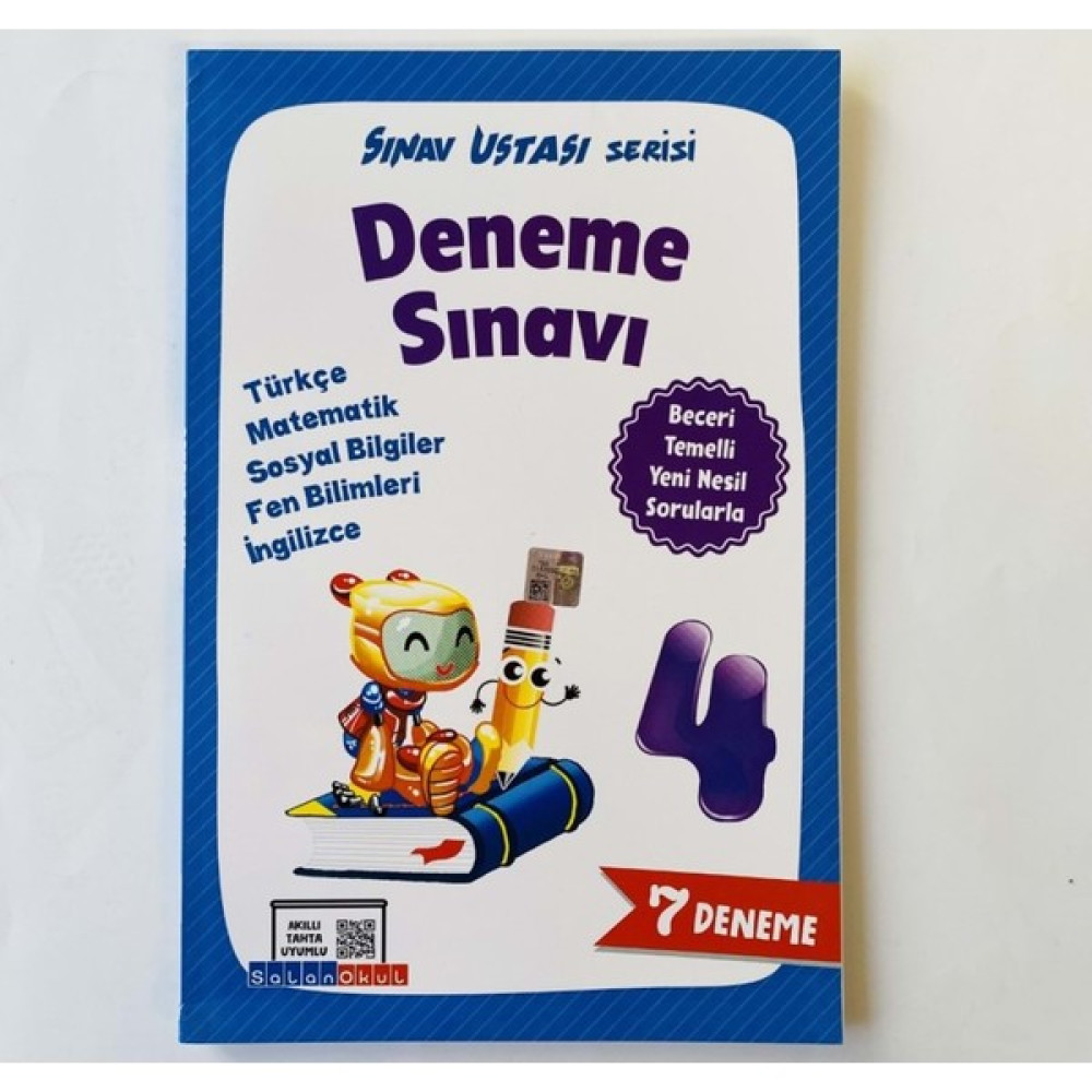 Salan 4. Sınıf Sınav Ustası Serisi Deneme Sınavı Kaynak Kitapları Fiyatı