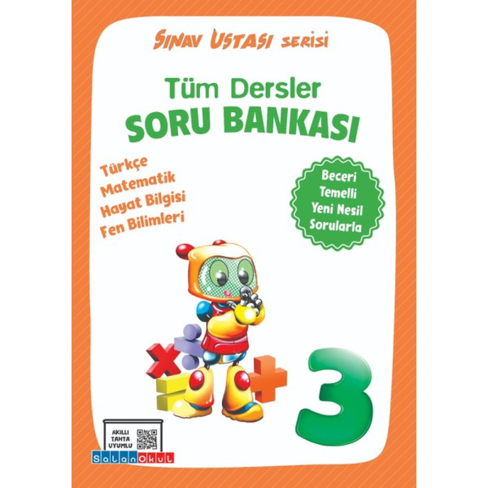 Salan Yayınları 3. Sınıf Tüm Dersler Soru Bankası Tüm Dersler Fiyatı