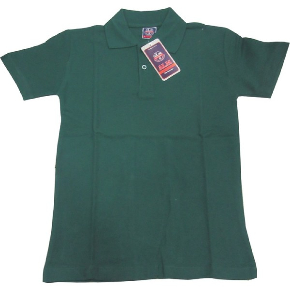 Salar Ticaret Yeşil Kısa Kol 6-16 Yaş Çocuk Okul Lakos Tişört/t-Shirt - Erkek Çocuk T-shirt Fiyatı