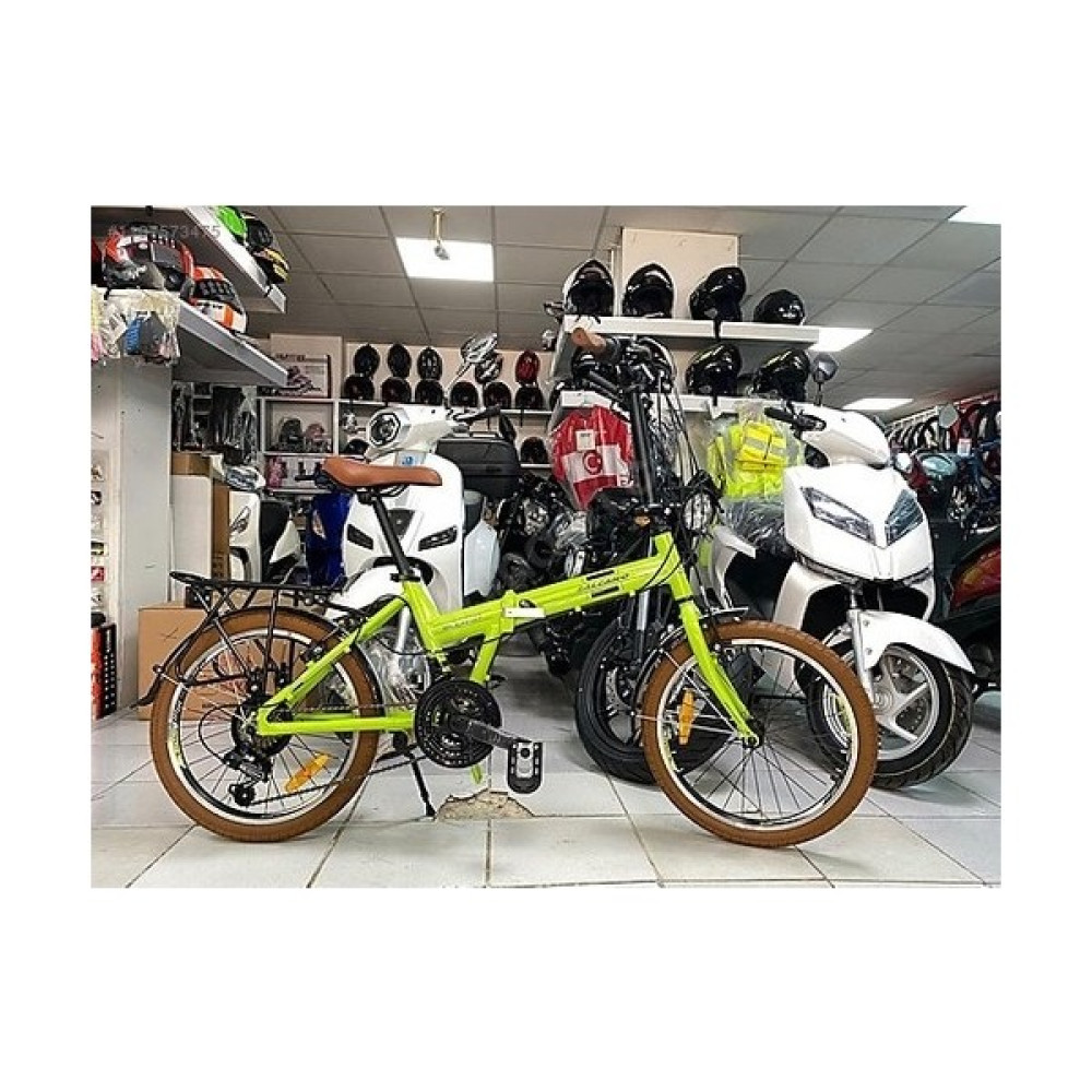 Salcano Katlanır Bisiklet Slcn 120 Shimano 21 Vites Yeşil Katlanabilir Bisiklet Fiyatı