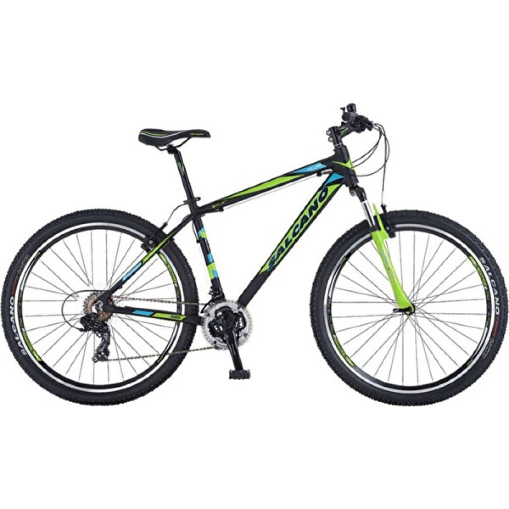 Salcano Ng 750 29 Md Disk Fren 19" Shimano 21 Vites Siyah Yeşil Turkuaz Dağ Bisikletleri Fiyatı