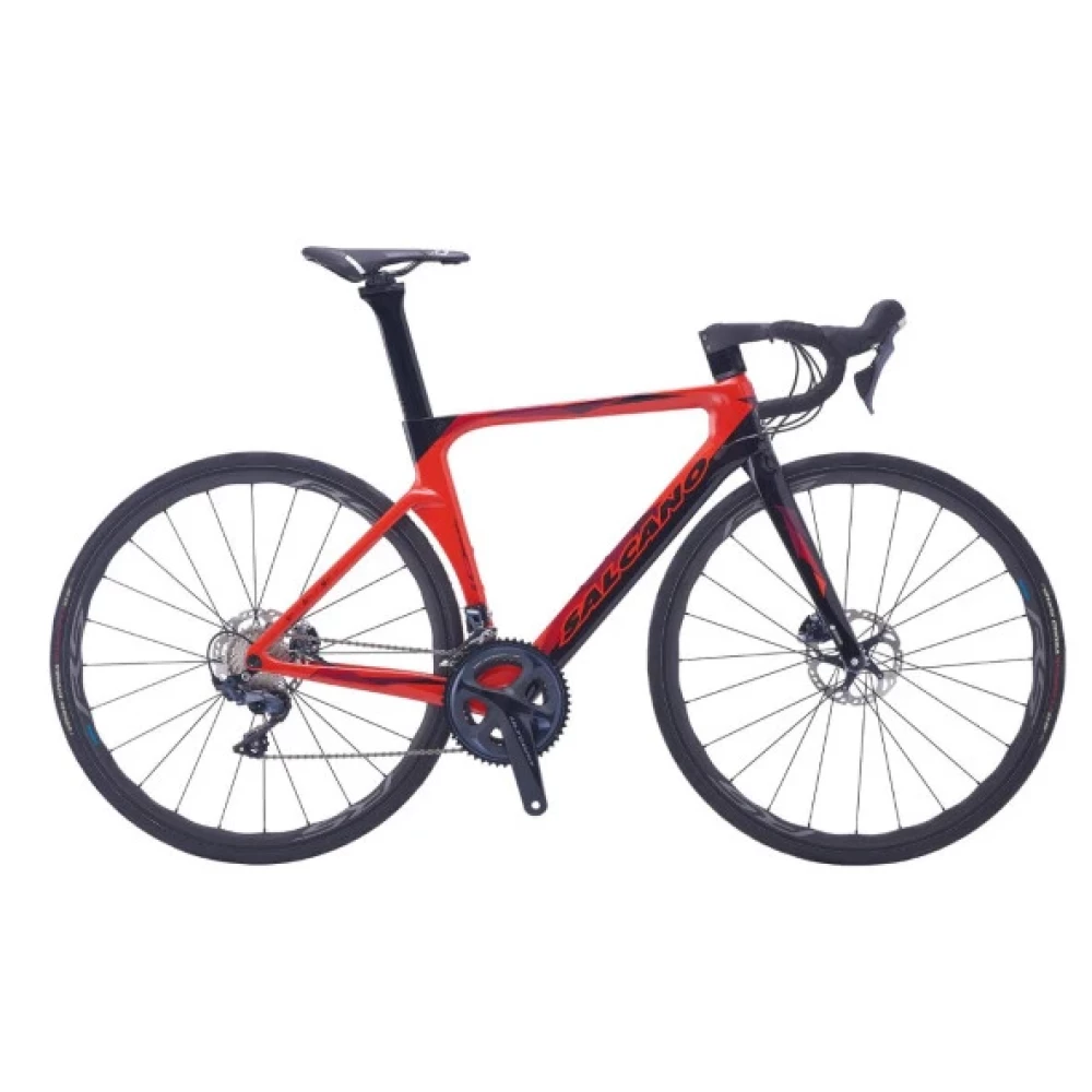 Salcano Xrs001 Uci 105 Disc Karbon Yol Bisikleti Siyah Kirmizi Yarış-Profesyonel Bisikletleri Fiyatı
