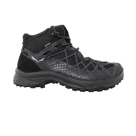 Salewa Wild Hiker Mid Gtx Siyah-Silver Erkek Trekking Ayakkabı