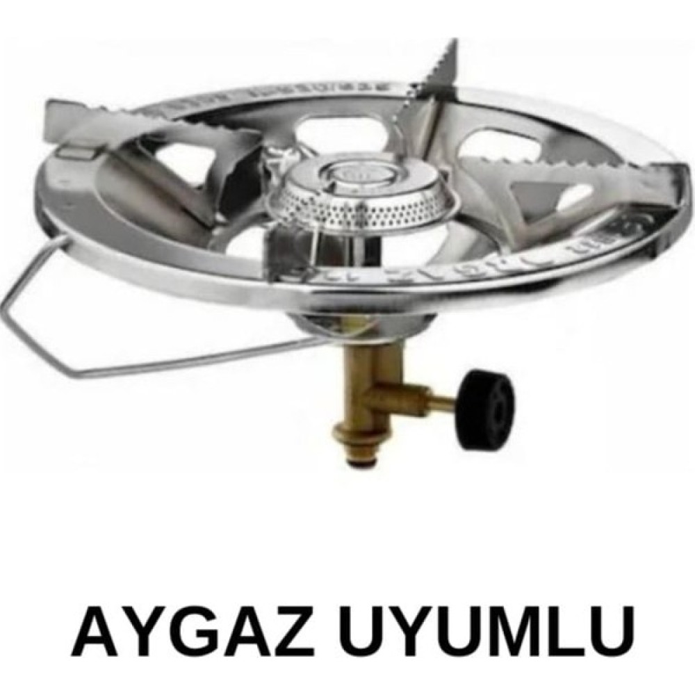 Salfat Aygaz Uyumlu Kamp Ocağı - Piknik Tüpü Başlığı ( Dar Giriş ) Kamp Mutfağı Fiyatı