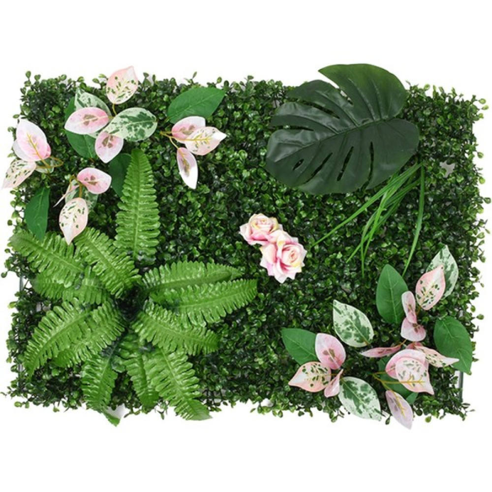 Salmoph Duvar Dekorasyonu Bahçe İçin Yapay Çim Yaprakları 40 x 60 x 0.5 cm. (Yurt Dışından) - Yeşil Ev & Dekorasyon Aksesuarları Fiyatı