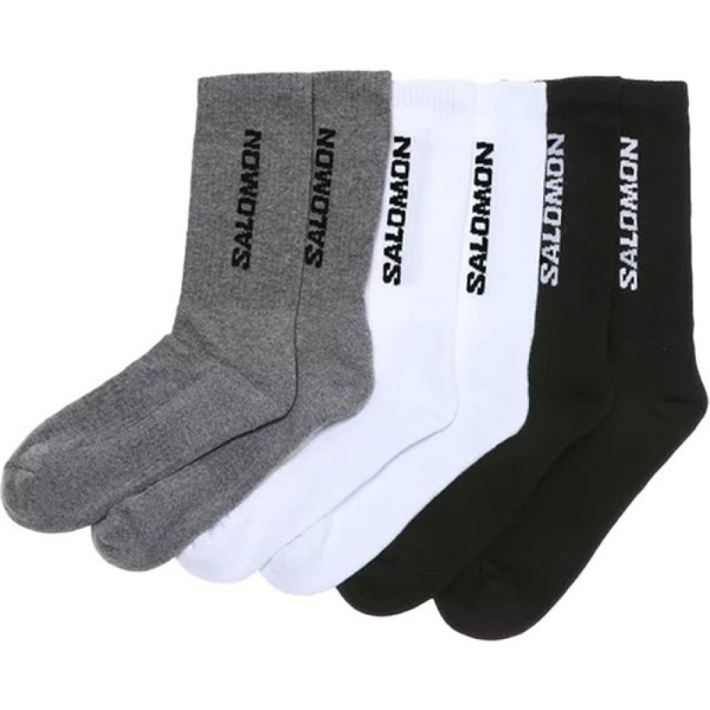 Salomon Everyday Crew 3-Pack Unisex Çorap LC2086200 Çok Renkli - 42 - 44 Oto Boyaları Fiyatı