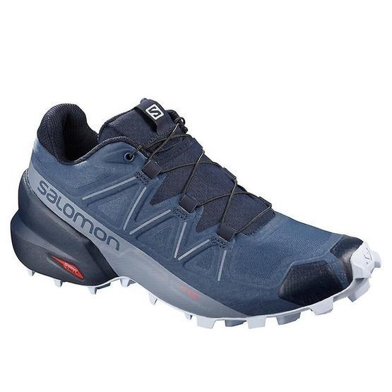 Salomon Speedcross 5 W Kadın Trekking Ayakkabısı Mavi