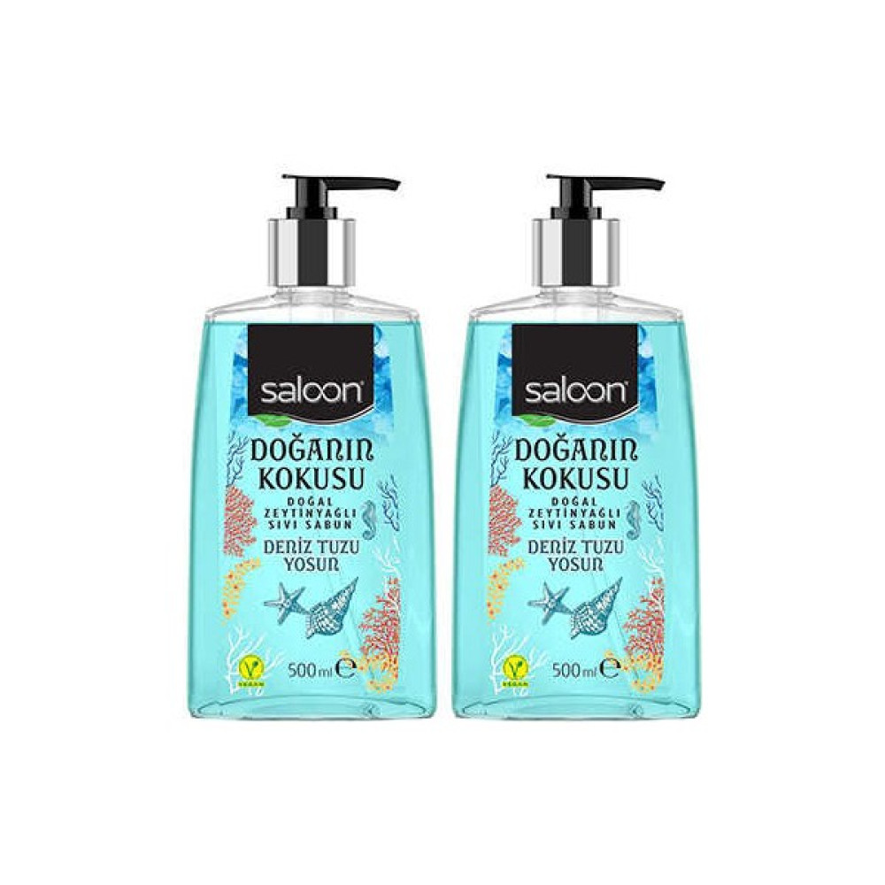 Saloon Sıvı Sabun Doğanın Kokusu Deniz Tuzu & Yosun 500 ml 2li El Bakımı Fiyatı