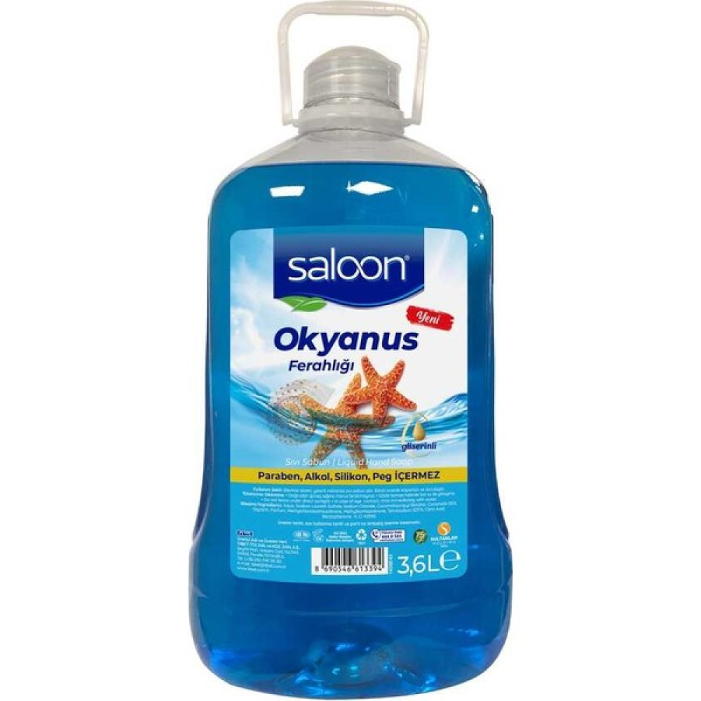 Saloon Sıvı Sabun Okyanus Ferahlığı 3,6 L El Bakımı Fiyatı