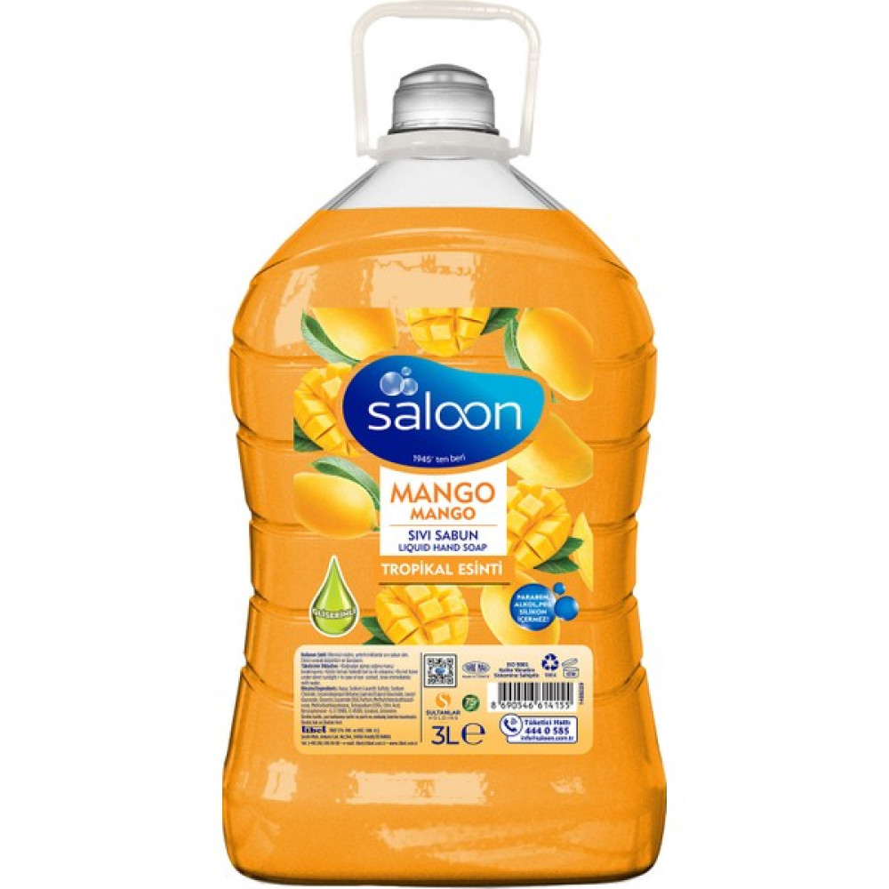 Saloon Sıvı Sabun Taze Mango 3 L El Bakımı Fiyatı