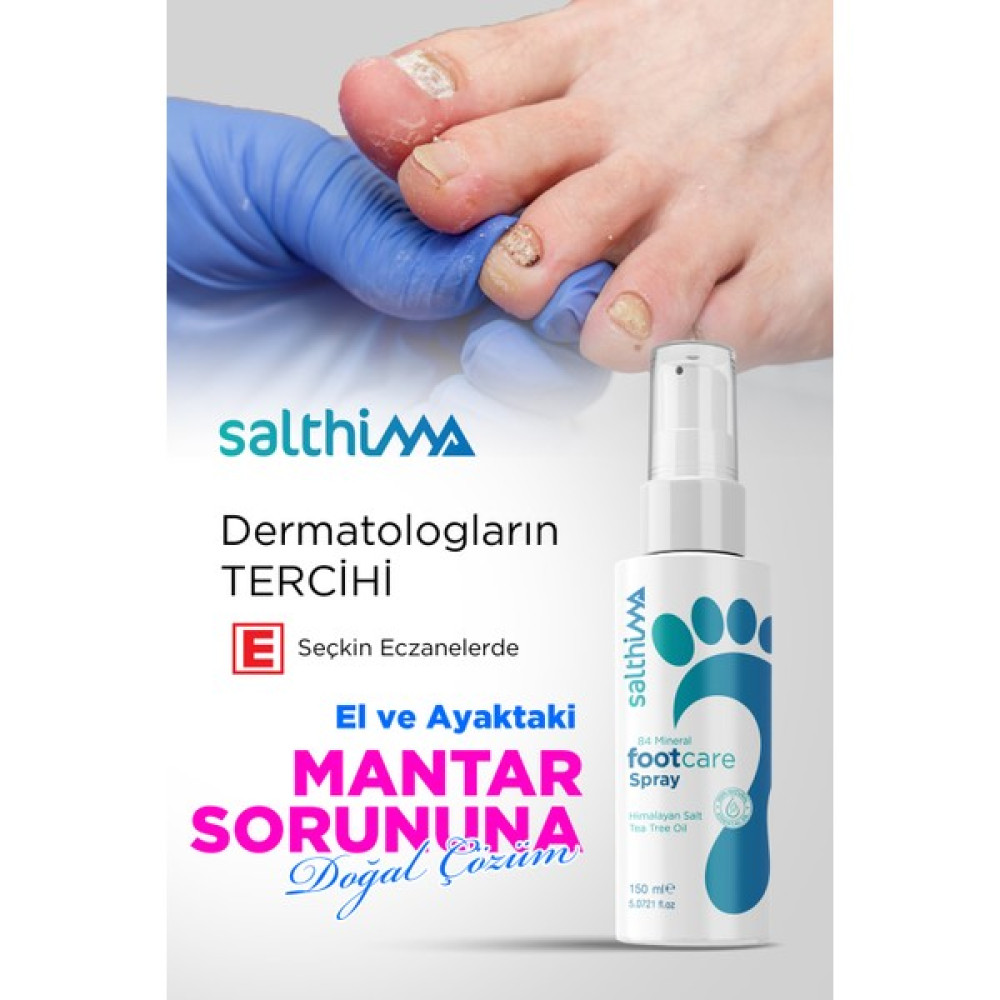 Salthima Ayak Mantar Ve , Kaşnt Ve Koku Için Losyon & Sprey 150 ml Sprey - 1 El ve Ayak Bakımı Fiyatı