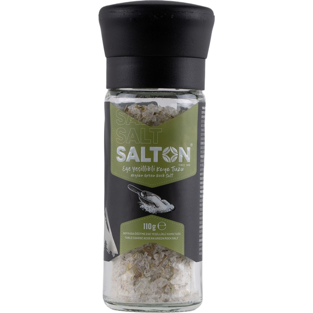 Salton Salt Salton Ege Yeşillikli Gurme Kaya Tuzu 110G - 110 gr Tuz Fiyatı