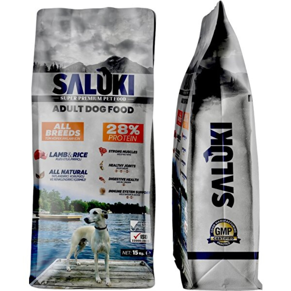 Saluki Kuzu Etli Köpek Maması 15 kg ( Yeni Üretim ) Evcil Hayvan Ürünleri Fiyatı