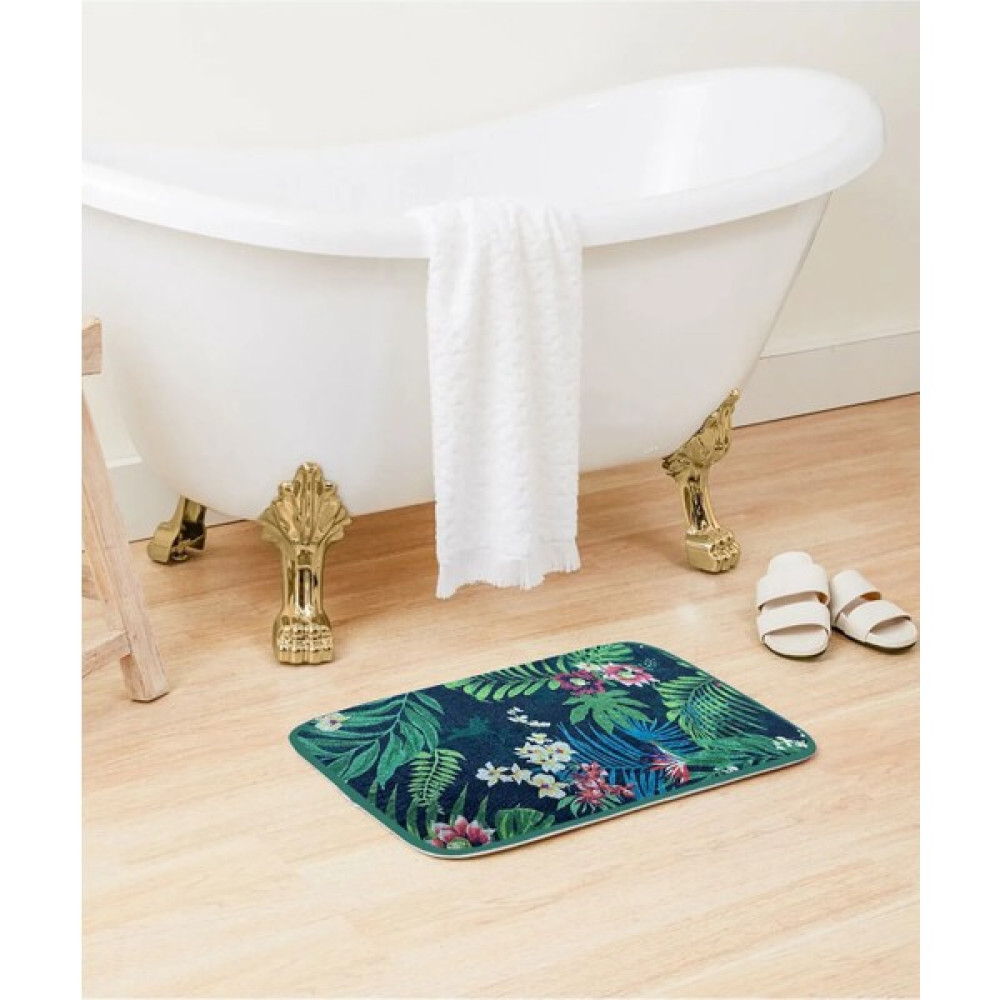 Salvia Dione | Banyo Halısı | Paspas | Kaymaz Taban | Yıkanabilir | 50 x 80 cm | Amazon Klozet Takımı Fiyatı