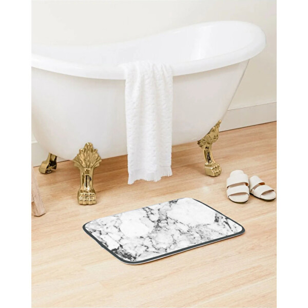 Salvia Dione | Banyo Halısı | Paspas | Kaymaz Taban | Yıkanabilir | 50 x 80 cm | Marble Klozet Takımı Fiyatı