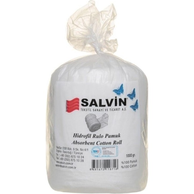 Salvin 1kg Hidrofil Rulo Pamuk Makyaj Temizleme Mendilleri %100 Pamuklu Diğer Fiyatı